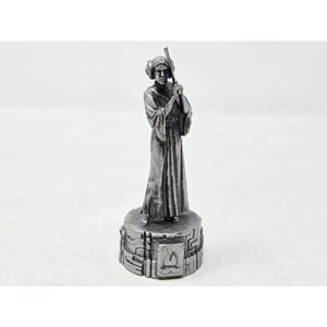 STAR WARS 2005 SAGA EDITION CHESS SET REPLACEMENT SILVER PRINCESS LEIA BISHOP